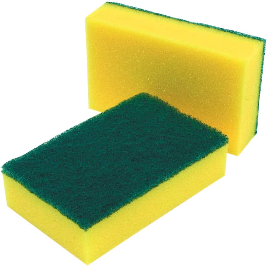 Pak Imports Scourer Sponges Yellow Small 144pcs - VS Packaging