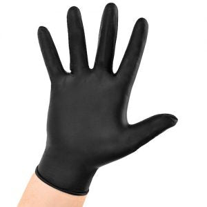 PharmPak Nitirle Black Gloves Medium 1000pcs