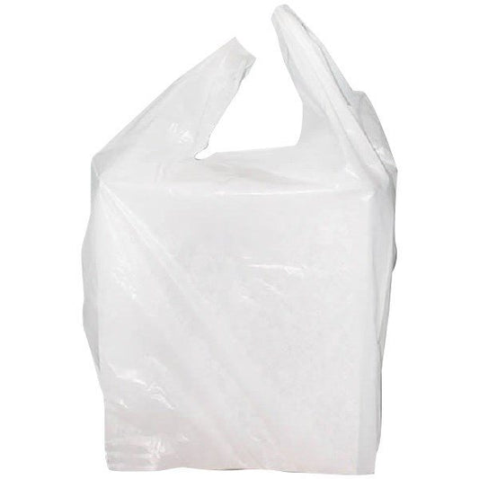 CN White Plastic Carrier Bag Medium | 10kg Shopping Bag Size – Sydney Supplier - VS Packaging
