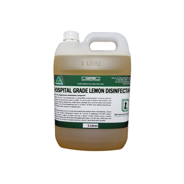 Bingo 20L Hospital Grade Disinfectant - Lemon - VS Packaging