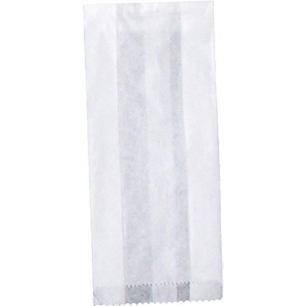 Paper Bags White 2SO 240mm*110mm 500pcs - VS Packaging