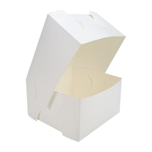 Cake Box with Hinged Lids 13"x13"x4" - VS Packaging