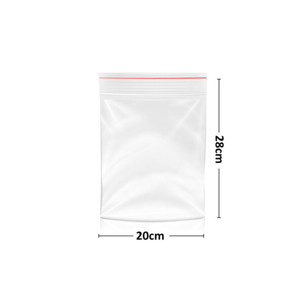 Zip Lock Bag 20*28cm 1000pcs - VS Packaging