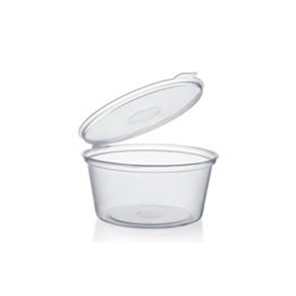 SC35 - 35ml Sauce Container with Hinged Lid - VS Packaging