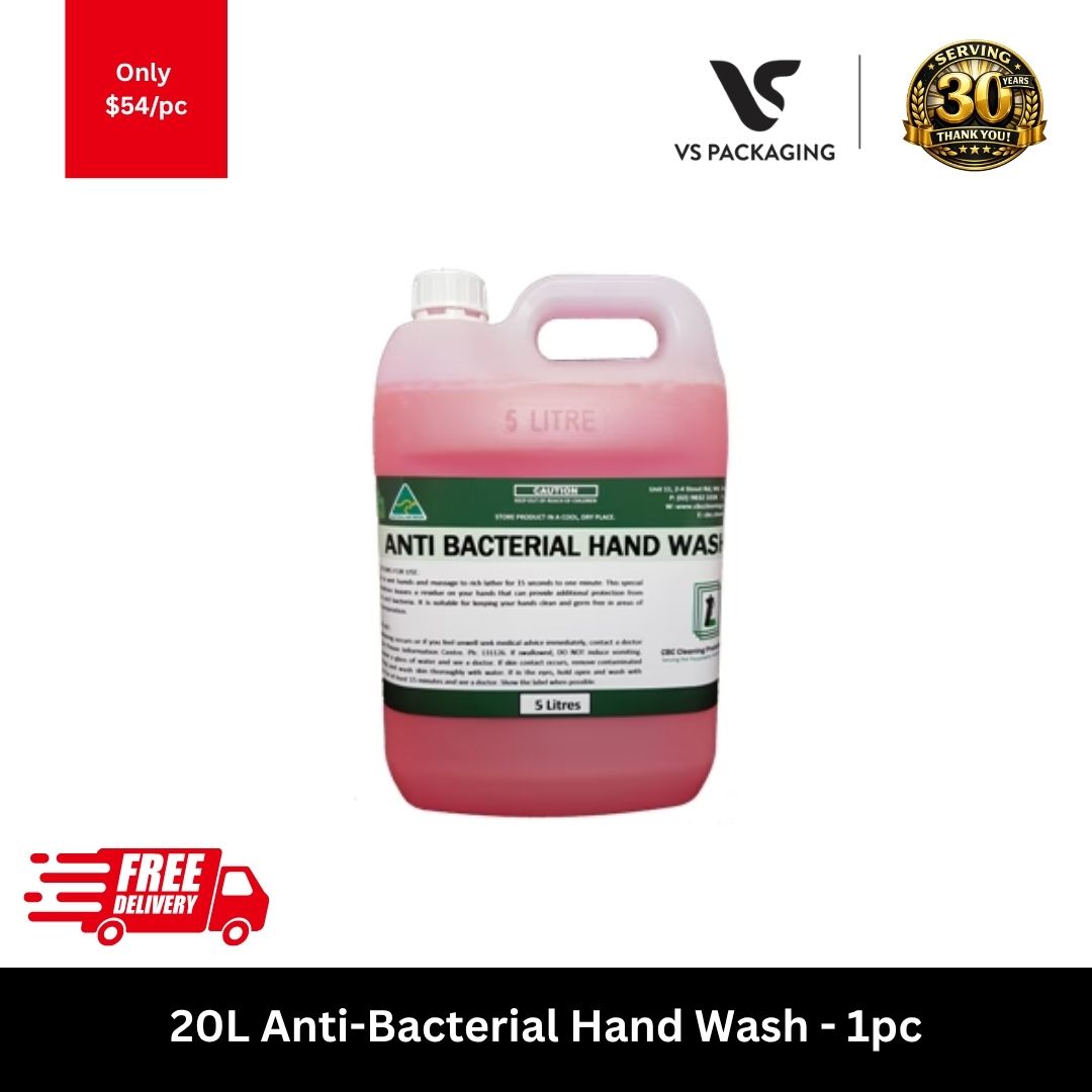 20L anti-bacterial hand wash commercial liquid soap for workplaces and public washrooms