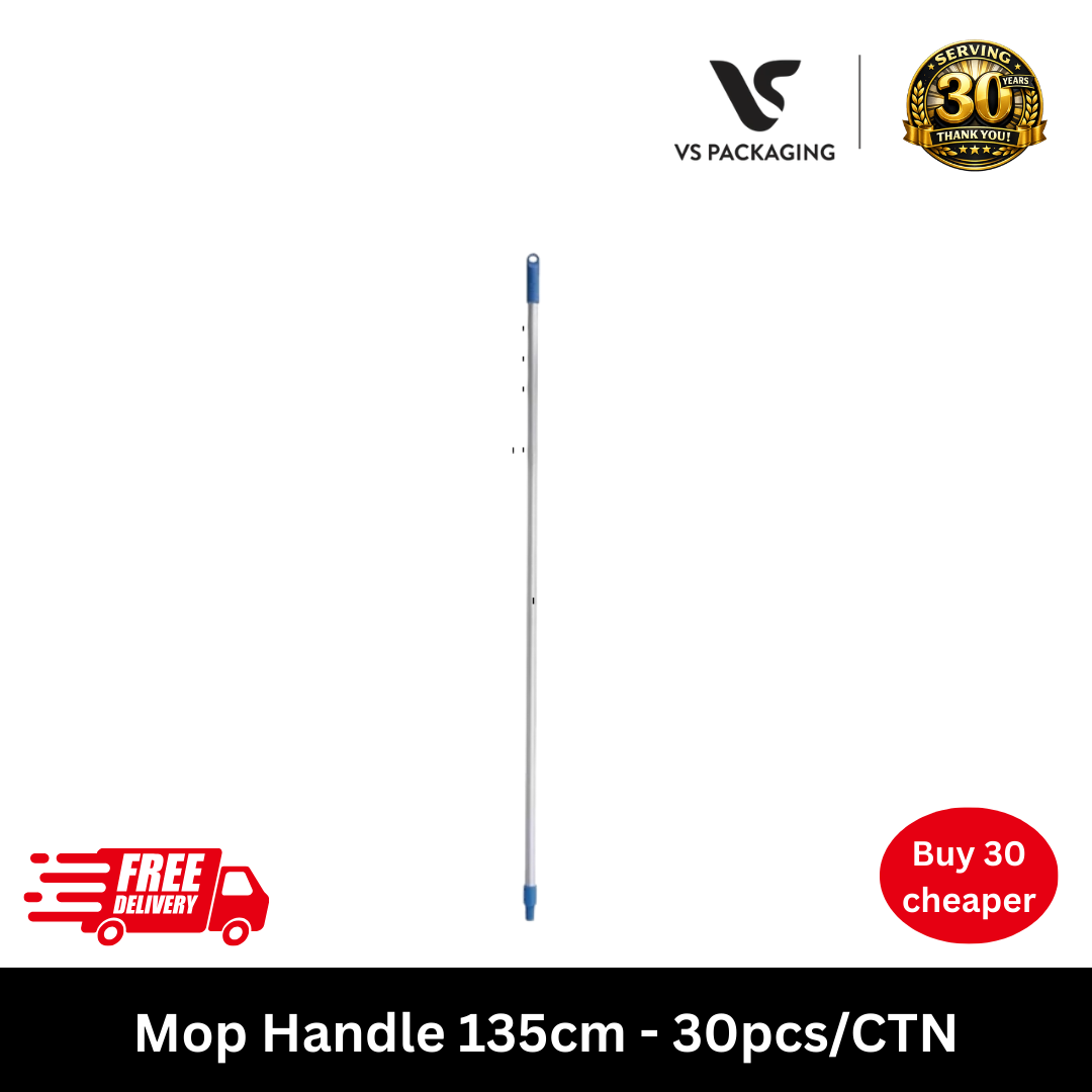 135cm mop handle commercial mop stick heavy duty cleaning handle Australia