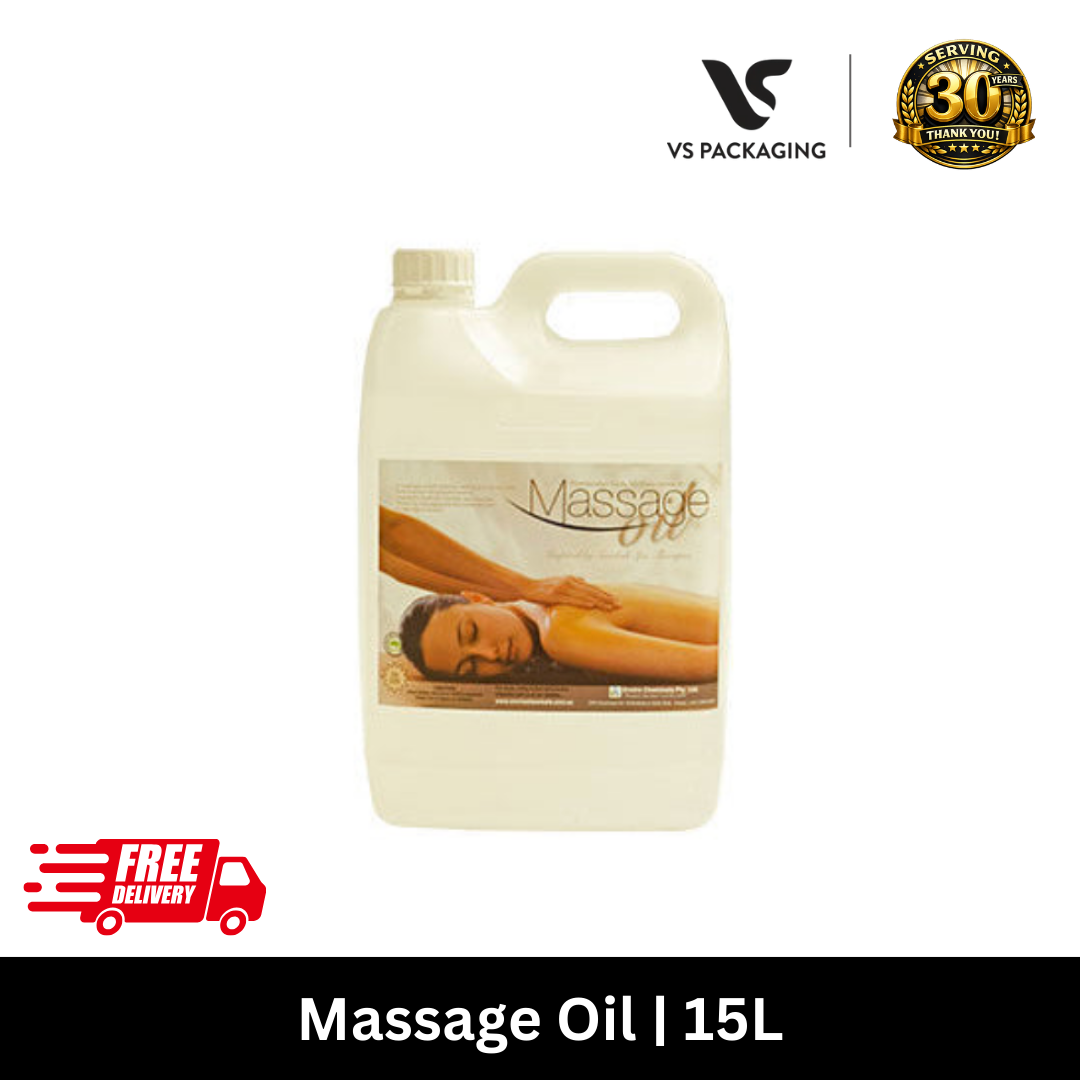 15L Professional Massage Oil – Bulk Wholesale with Free Delivery Australia VS Packaging