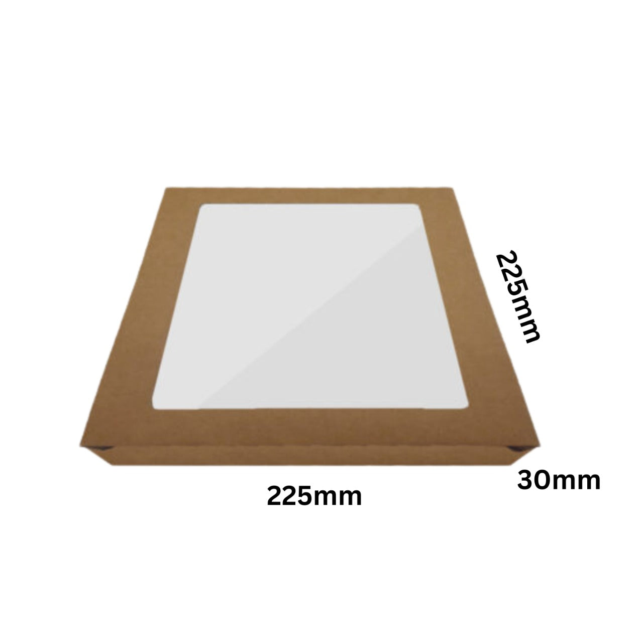 Kraft Catering Tray 5 Lid Square