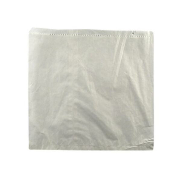 Square Sponge Paper Bag White 285mm*300mm 500pcs - VS Packaging