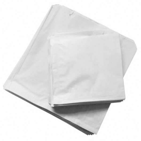 Paper Bags White 2W 200mm*200mm 500pcs - VS Packaging