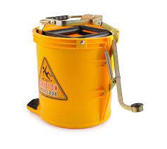 Pak Imports Mop Bucket 16L Yellow 2 pcs