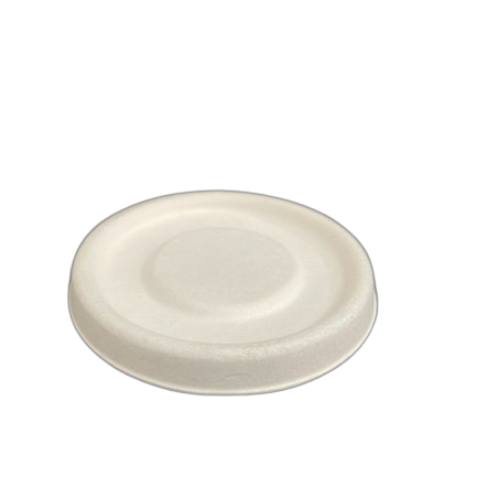 Sugarcane Lids for 4oz Sauce Container
