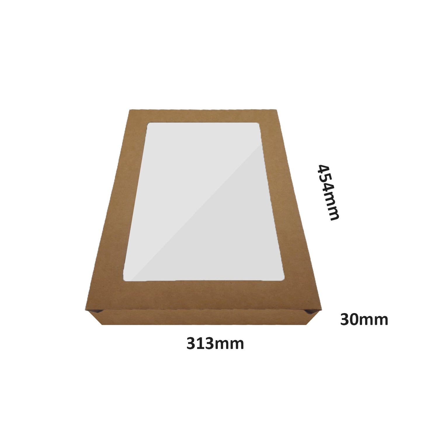 Kraft Catering Tray 4 Lid Extra Large