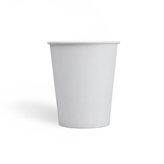 7oz Single Wall Paper Cup - White