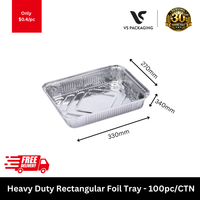 heavy duty rectangular foil tray 330x270x340mm disposable aluminium catering tray 100pcs carton