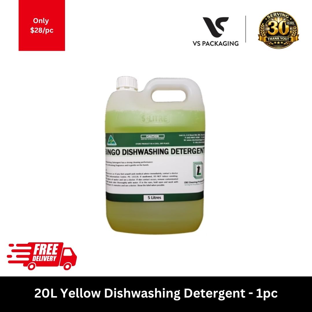 20L yellow dishwashing detergent ultra concentrated dishwashing liquid for commercial and home kitchens