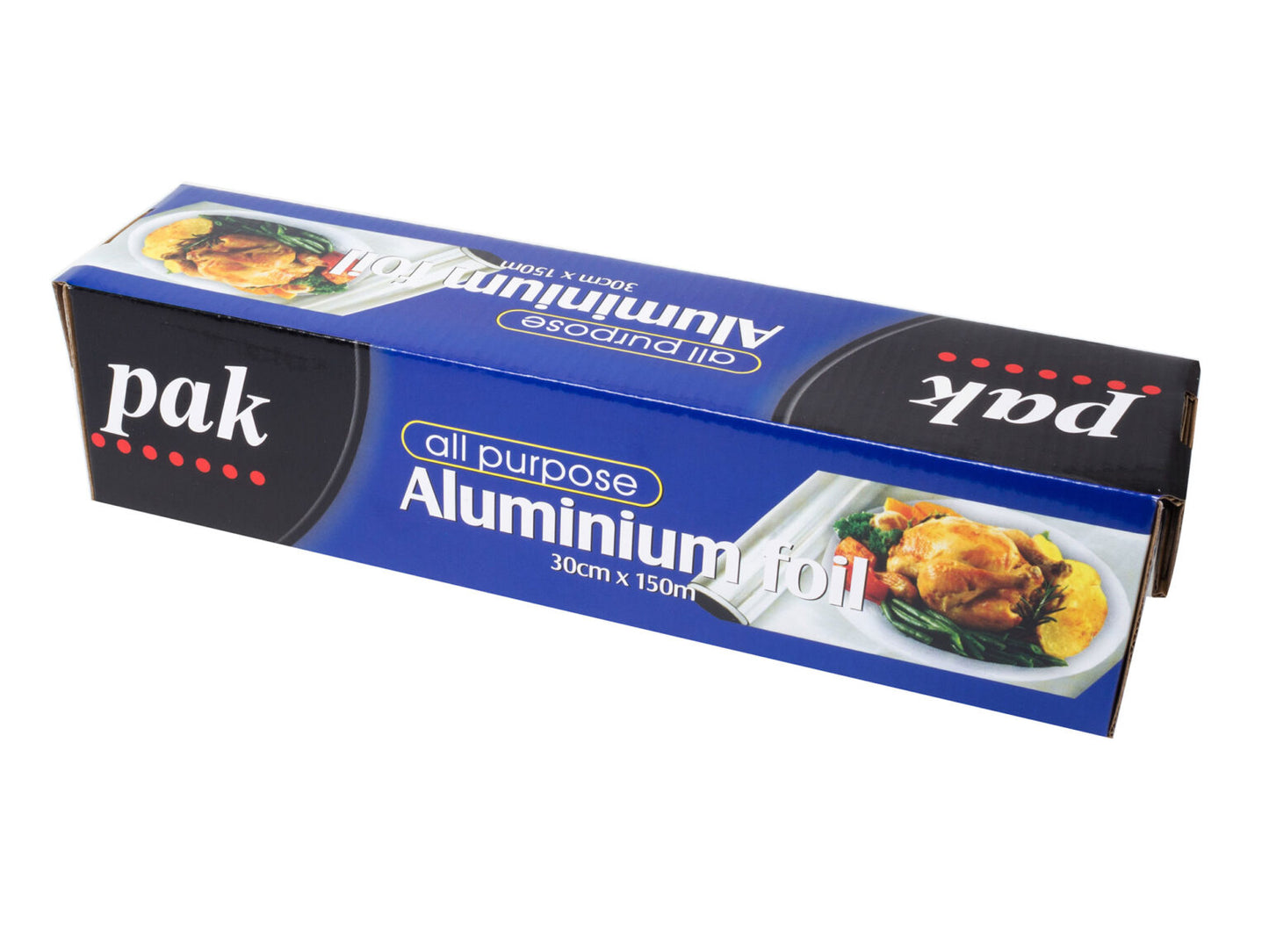 Pak Foil Wrap 30cm x 150M Heavy Duty Aluminium Foil Roll – Food Service Packaging Sydney