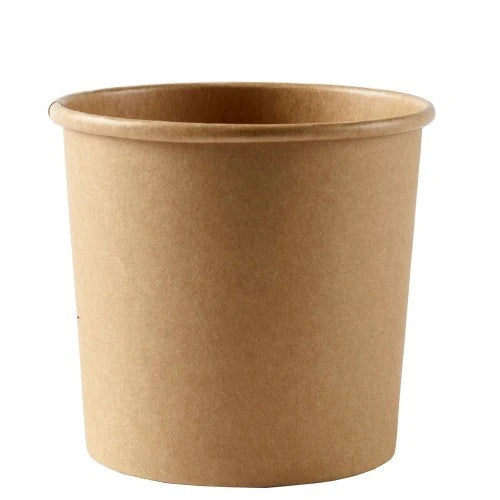 Kraft Soup Bowl 8oz Base (98mm lid) - VS Packaging