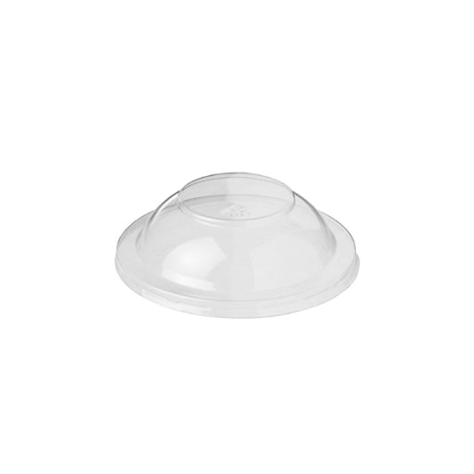 TLT Round Plastic Takeaway Dome Lids (Clear)