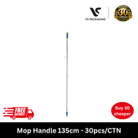 135cm mop handle commercial mop stick heavy duty cleaning handle Australia