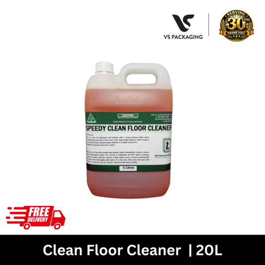 20 litre orange commercial floor cleaner for shops schools offices and workplaces in Australia