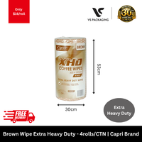 capri brown extra heavy duty wipes large cleaning sheets industrial wipes 85 sheets pack