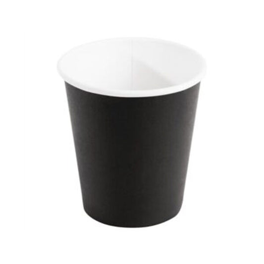 BK 4oz Single Wall Paper Cup Black 1000pcs