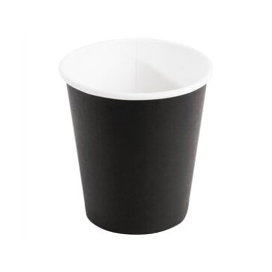 BK 3oz Single Wall Paper Cup - Black 1000pcs