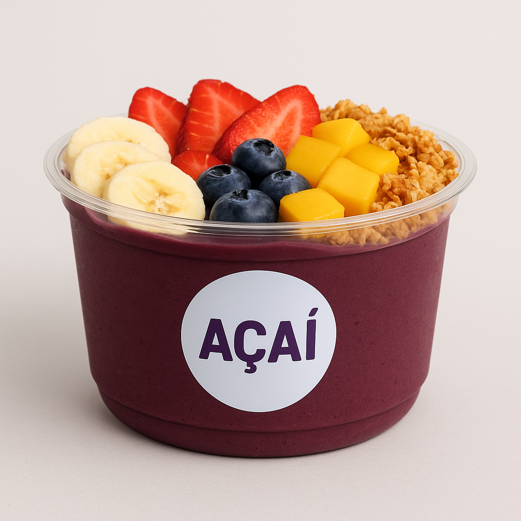 12oz Custom Printed PET Acai Bowl – 2 Colour Logo – 460ml – 20,000pcs