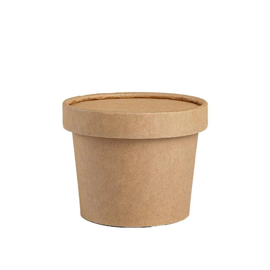 PP Lids 98mm for 8oz 12oz and 16oz  Kraft Soup Bowl