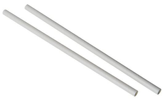 Regular Paper Straw White 6*197mm 2500pcs