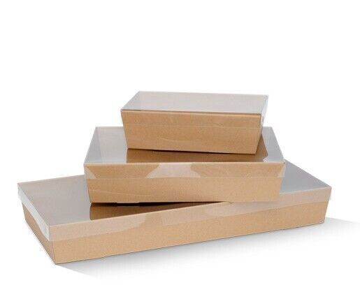 Premium Kraft Catering Boxes Small Base