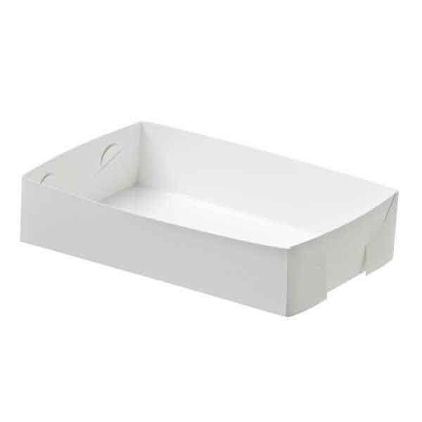NW Cake Tray White Medium 200pcs - VS Packaging