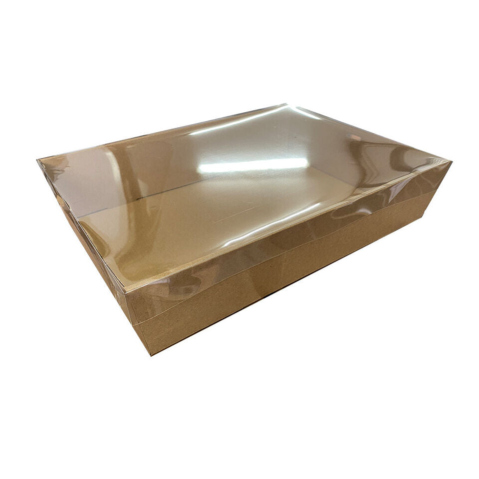 Premium Kraft Catering Boxes Medium Base - VS Packaging
